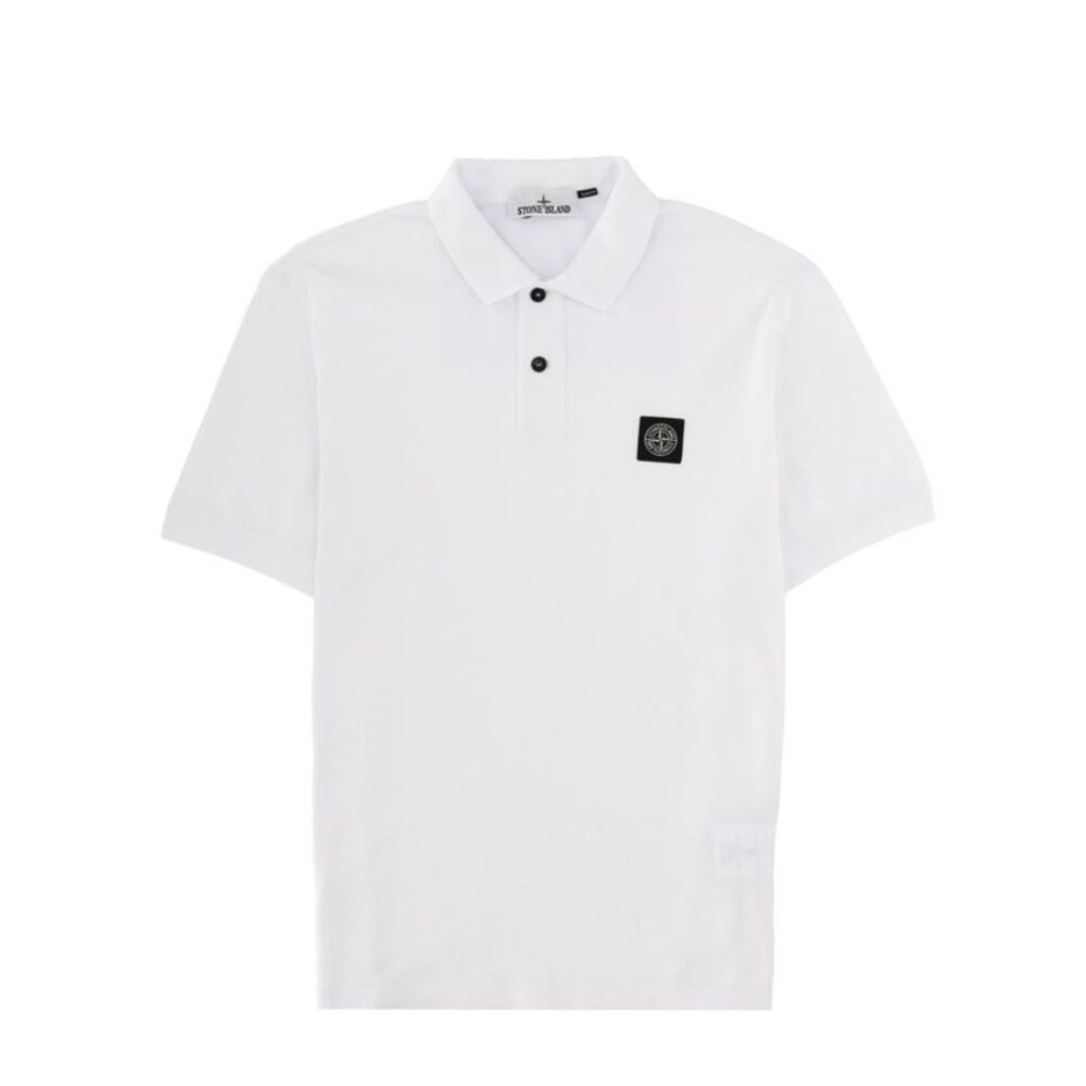 Stone Island Men Polo With Logo